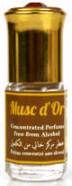 Parfum concentre sans alcool "Musc d'Or" de Musc d'Or (3 ml) - Mixte